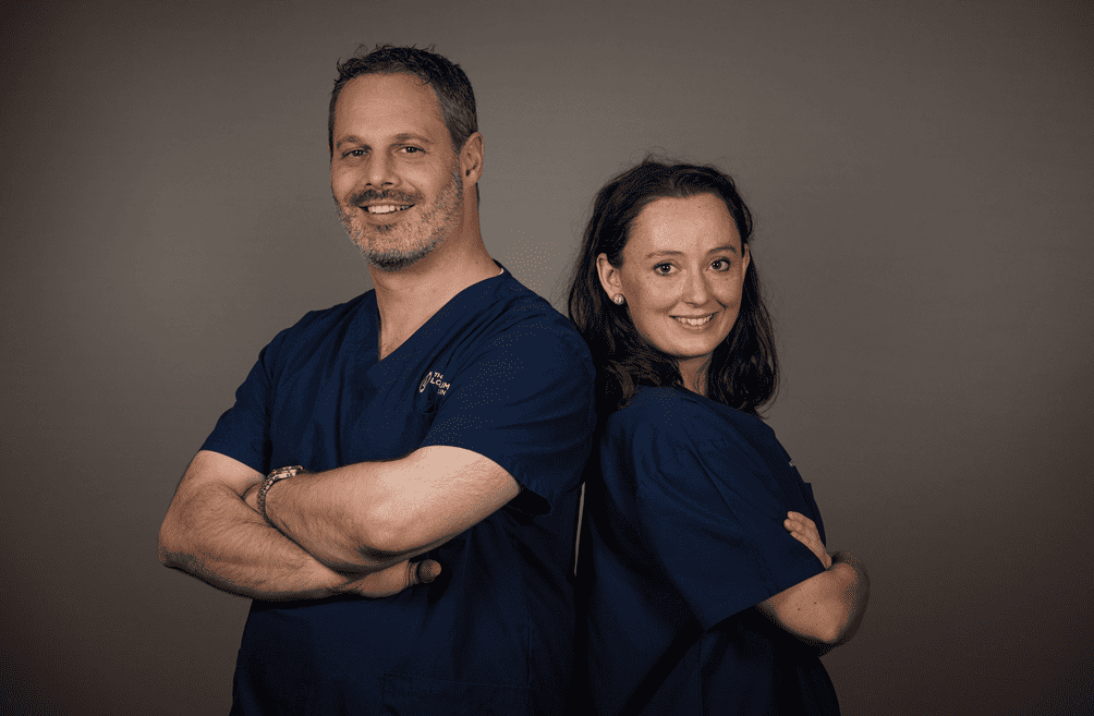 Dr Richard Chasen and Dr Renee Forristal